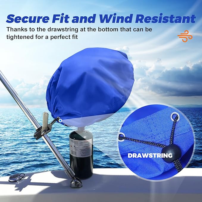 Marine Kettle Grill Cover for Magma Original Size Marine Kettle Grill A10-205, A10-207-3, A10-104