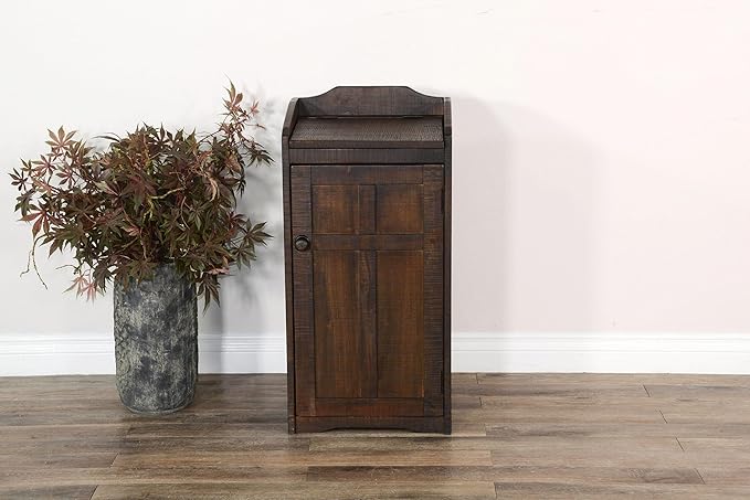 33-inch Homestead Trash Box (Tobacco Leaf Finish)