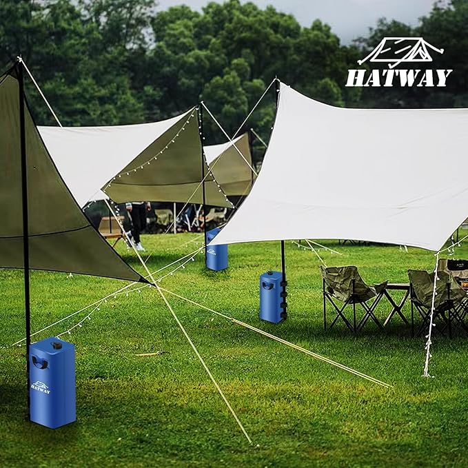 Canopy Water Weight Bag,220 LBS Water Tent Weights Set of 4 Leg Weights for Pop Up Canopy,Gazebo,Canopies,Tent-4 * 25L-Blue