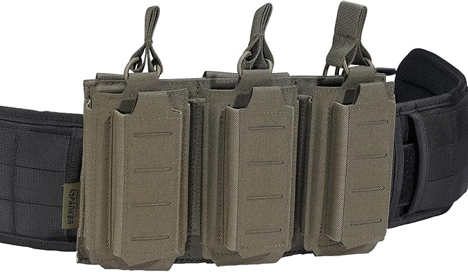 EXCELLENT ELITE SPANKER Tactical Open-Top Single/Double/Triple Molle Mag Pouch for Pistol Mag Pouch Tactical Bag Accessories Holder