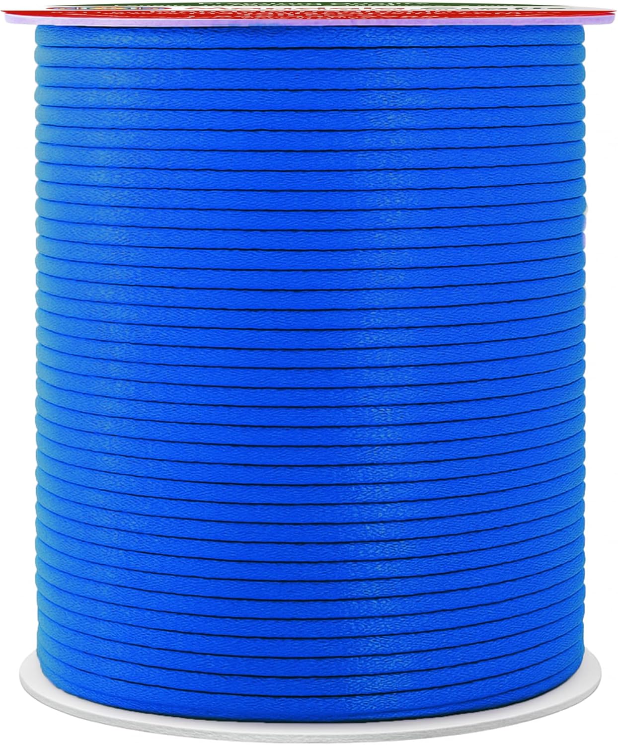 Mandala Crafts 2mm 109 Yards Sapphire Blue Cotton Waxed Cord for Jewelry Making Bracelet Cord Waxed String - Beading String Thread Jewelry Cords for Necklaces String