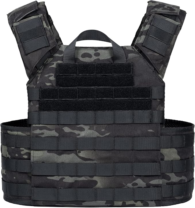 OneTigris DOOM Tactical Vest, Adjustable Airsoft Vest MOLLE Vest for Men