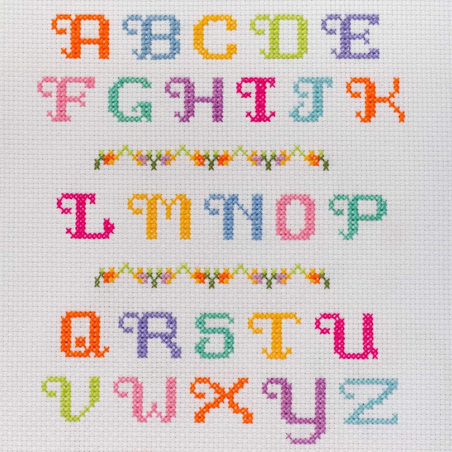 Aida Cloth 14 Count Cross Stitch Fabric,19×28inch (14CT, Off White)