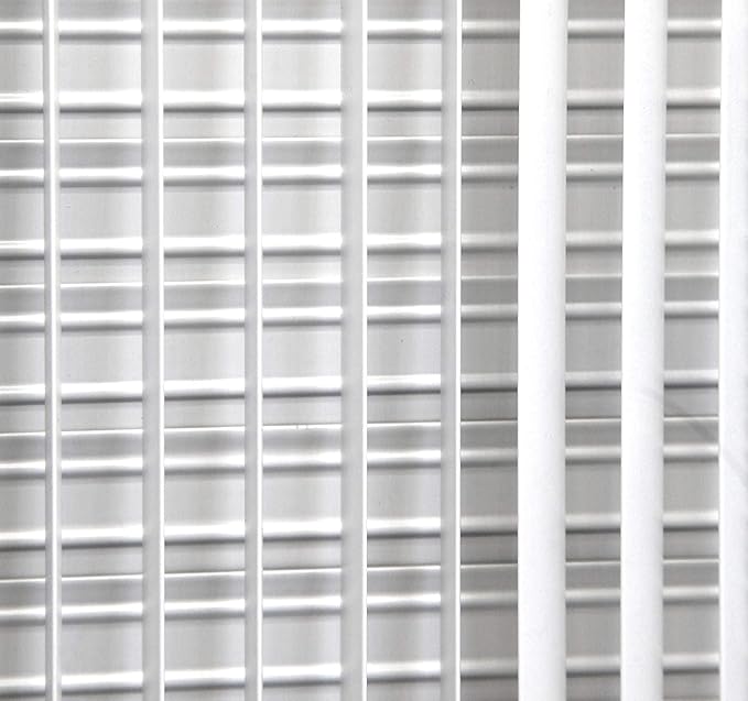 24" X 24" ADJUSTABLE AIR SUPPLY DIFFUSER - HVAC Vent Cover Sidewall or Ceiling - Grille Register - High Airflow - White [Outer Dimensions: 25.75"w X 25.75"h]