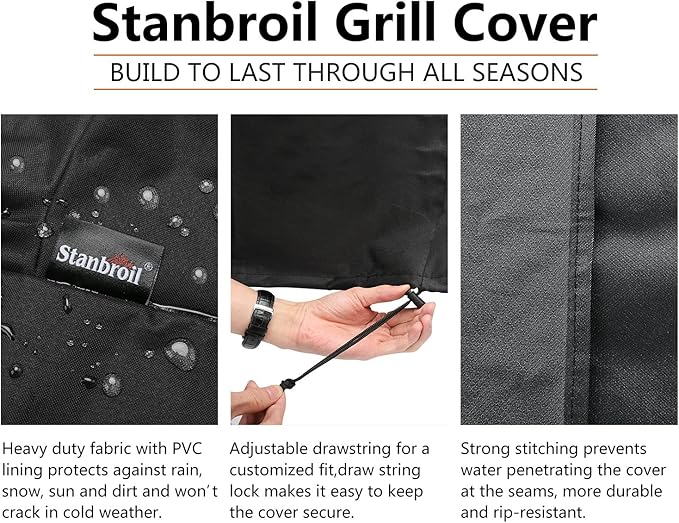 Stanbroil 73700 Grill Cover for Pit Boss 700FB, 340 Trailblazer, Classic 700, Lexington 500, Lexington 540 Series, Pit Boss 400FB, Pro 600 and Z Grill 550B Series Wood Pellet Grills