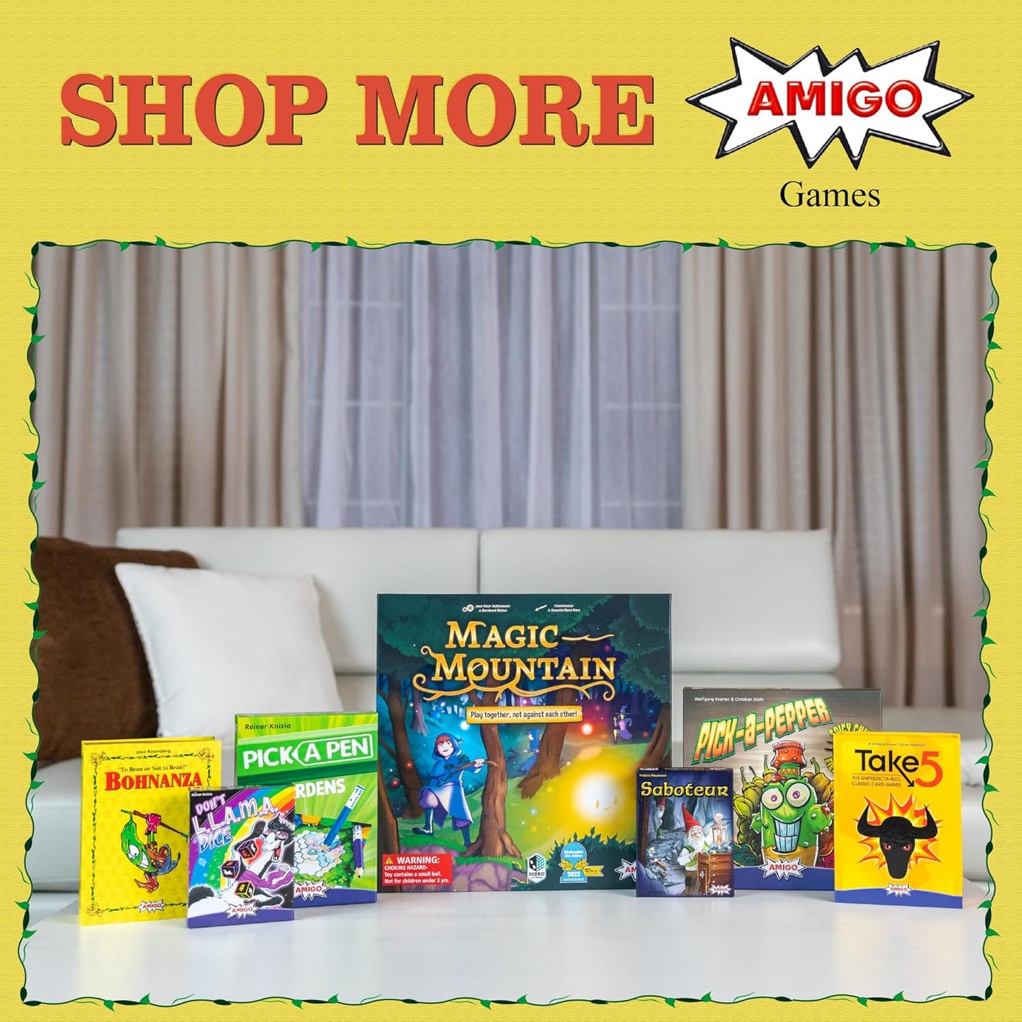 Amigo Games Bohnanza Classic Card Game – Plant & Harvest Your Beans in This Exciting Strategic Game That is Fun for the Whole Family – For Kids & Adults Ages 12 & Older
