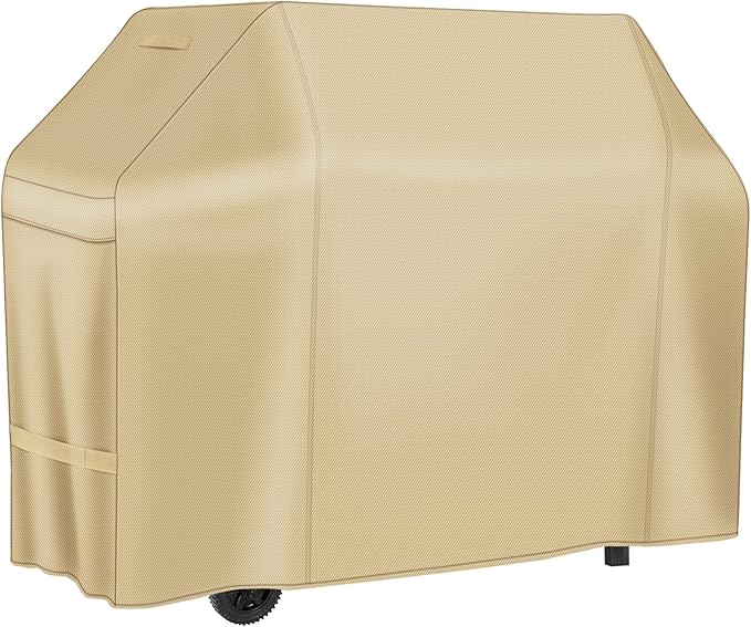 NEXCOVER Barbecue Gas Grill Cover - 55 Inch Waterproof BBQ Cover, Outdoor Heavy Duty Grill Cover, Fade & Weather Resistant Upgraded Material, Barbecue Cover for Weber, Brinkmann, Char Broil and More