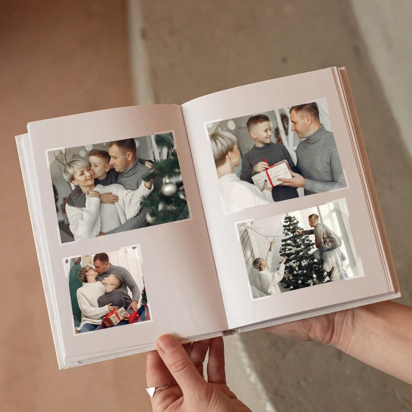 Lineco Archival Polypropylene Mounting Corners, Pressure Sensitive Acid-Free Acrylic Self-Adhesive Backing, 0.5 Inch Clear, for Artwork Photos Certificates Displaying Pictures (Qty: 240) 2 Pack