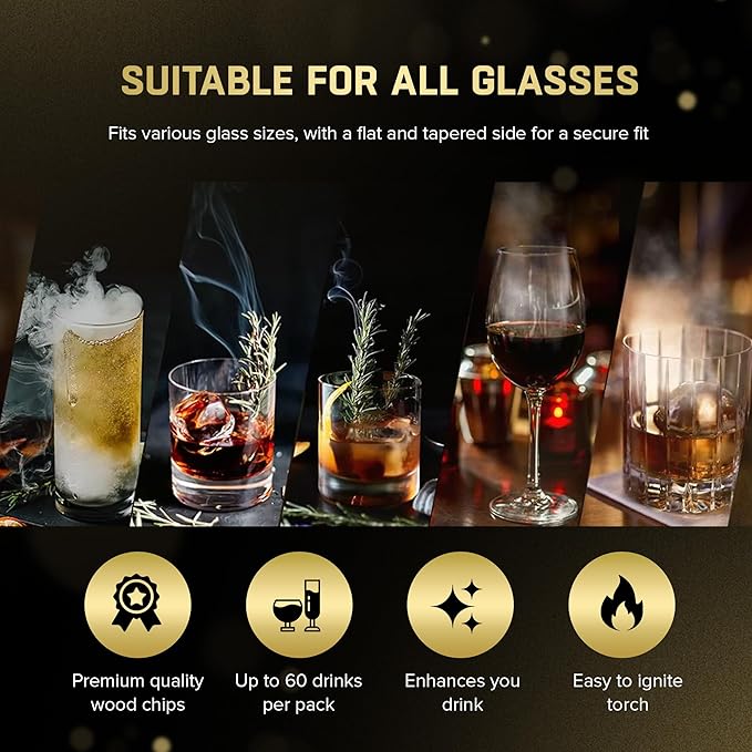 Sentinel Signature Cocktail Smoker Kit (No Butane)