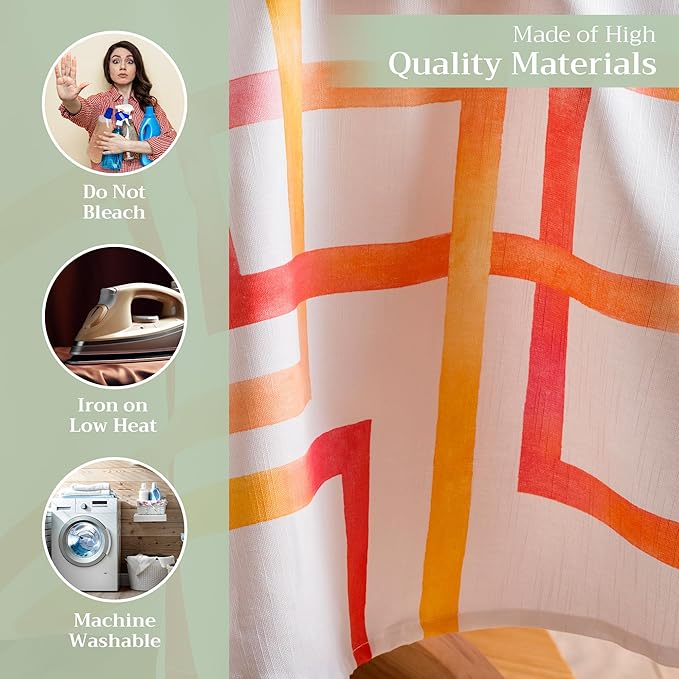 Maison d' Hermine Table Cloth Round Table 100% Cotton 63 Inches Tablecloth Reusable Decorative Everyday Use for Dining Room, Farmhouse, Home, Party, Festive & Wedding Spring Summer - Summer Maze