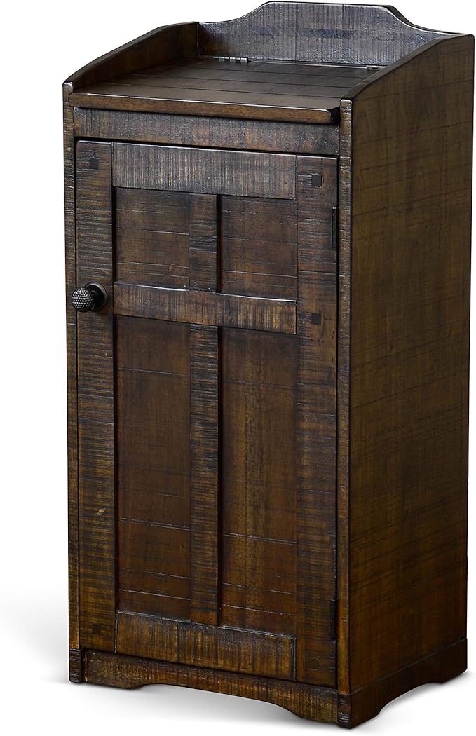 33-inch Homestead Trash Box (Tobacco Leaf Finish)