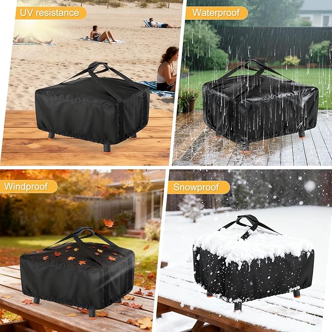 Pizza Oven Cover for Blackstone (Leggero) 2238 2379 5967,TwoPone Waterproof Pizza Oven Accessories Carry Cover for Outdoor