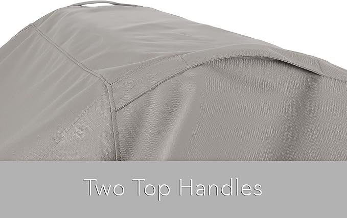 Covermates Grill Cover - Weather Resistant Outdoor Cover, Heavy Duty BBQ Covers for Large Outdoor Kitchen, Ultima 600D Polyester, 53 Inch, Ripstop Grey