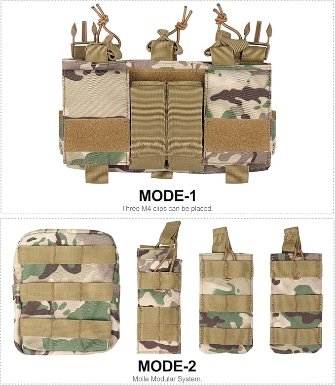 xaegistac Tactical Vest -Adjustable Modular Design for Outdoor, Hunting, and Security