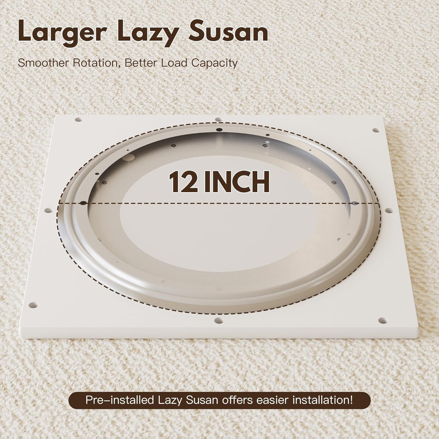 YOWOS Rotating Bookshelf Tower, 360 Display Spinning Bookcase, Bamboo Bookshelf Floor Standing Storage Rack, Wood Narrow Book Shelf Organizer for Kids&Adults (White, 4 Tier)