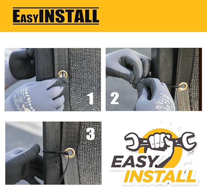 Customized 8' x 189' Green Fence Privacy Screen,with Bindings & Grommets,Heavy Duty for Gardens,Backyard,Patio,Tennis Court,Pool,Construction Project, We Make Custom Sizes