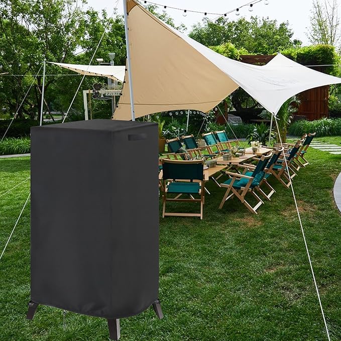 Smoker Cover Fit for PIQUEBAR Propane Smoker, Waterproof Grill BBQ Cover Vertical Smoker Covers-22 D x 20" W x 40" H