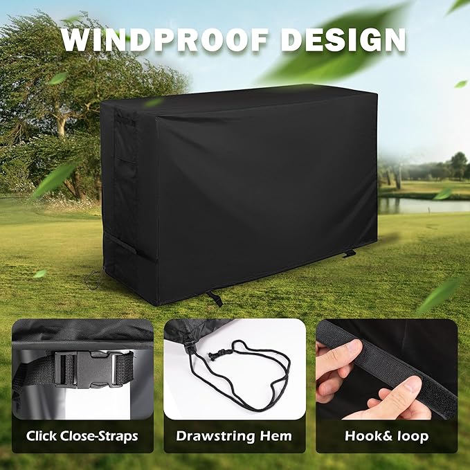 Grill Cover for Blackstone Select 36" Griddle, Outdoor Griddle Cover for Blackstone 36in 4-Burner Grill 6008, Waterproof Anti-Wear Protective Griddle Cover, Protective Flat Top Grill Cover