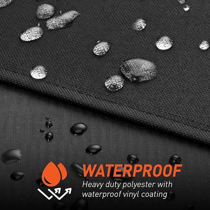 Arcedo Grill Cover Compatible with Pit Boss 1100 Pro Series Pellet Gas Combo Grill, Heavy Duty Waterproof All Weather Protection for Outdoor Wood Pellet BBQ