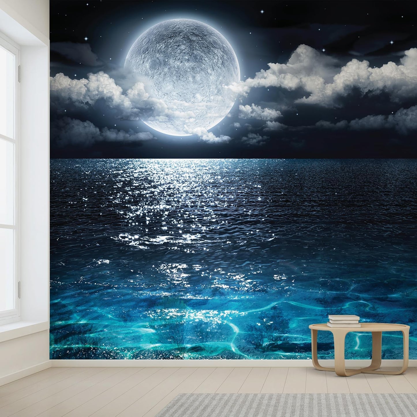 wall26 Self-Adhesive Wallpaper Large Wall Mural Series - 132x120 inches