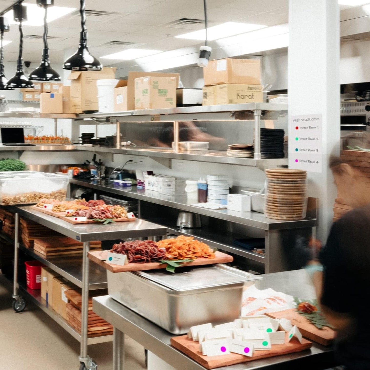 ChromaLabel 1 Inch Round Label Removable Color Code Dot Stickers, Easy to Write On Sticky Dots, 1000 Labels per Dispenser Box, Yellow - Case of 5