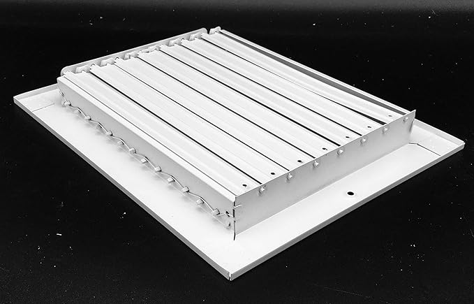 Adjustable AIR Supply Diffuser - HVAC Vent Cover Sidewall or Ceiling Adjustable AIR Supply Diffuser - HVAC Vent Cover Sidewall or Ceiling - Grille Register - High Airflow (10"w X 6"h