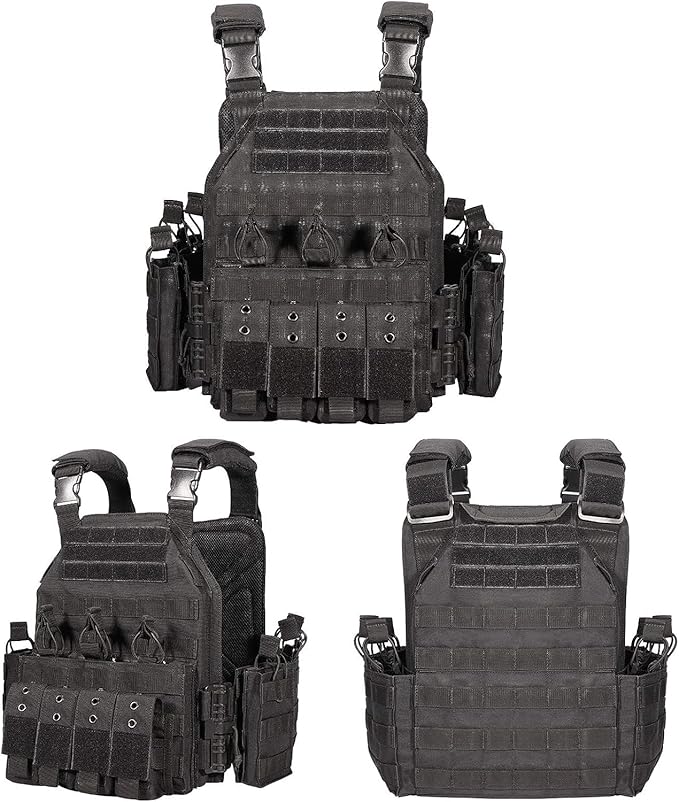 BOMTURN Upgrade Tactical Airsoft Outdoor Vest