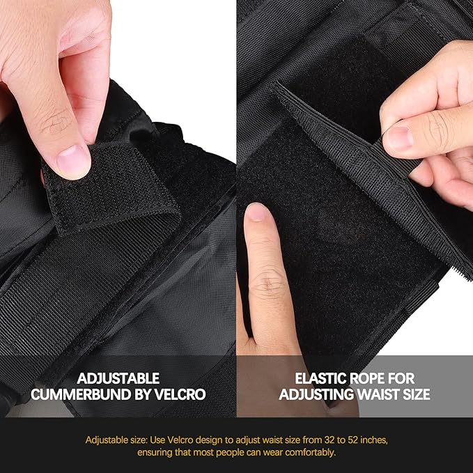xaegistac Tactical Vest -Adjustable Modular Design for Outdoor, Hunting, and Security