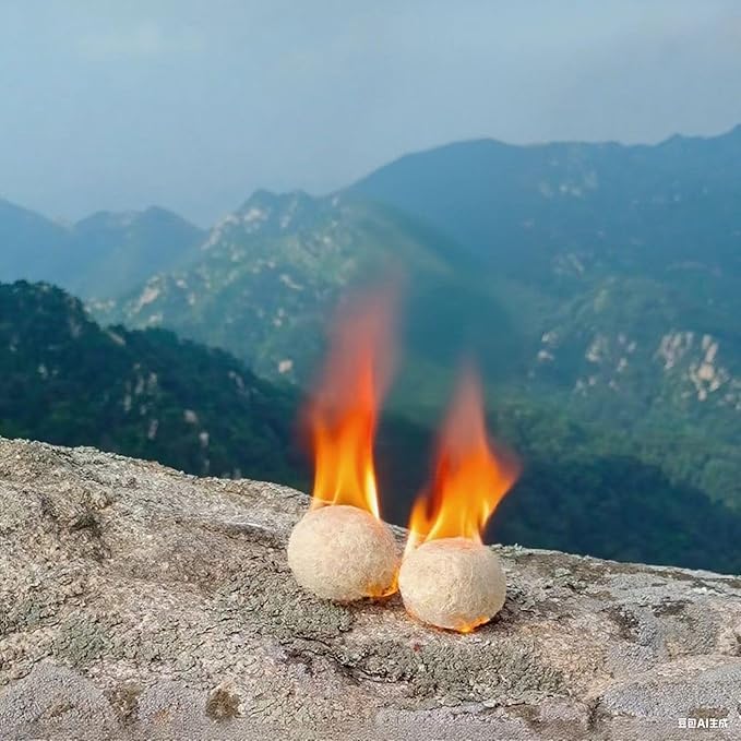 Fire Starter - Easy to Ignite,165 pcs Odorless Natural Fire Starters for Wood Stove & Pellet, Fireplace, Indoor & Outdoor Fire Pit, Firestarter for Grill, BBQ, Campfires, Chimney Charcoal, Tumbleweeds