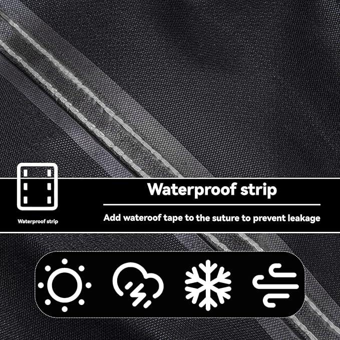 Outdoor Dining Cart Cover - Heavy Duty Waterproof Cover for Royal Gourmet Cart Flattop Worktable PC3401S & PC3401B, Compatible with 40 inch Outdoor Utility Cart