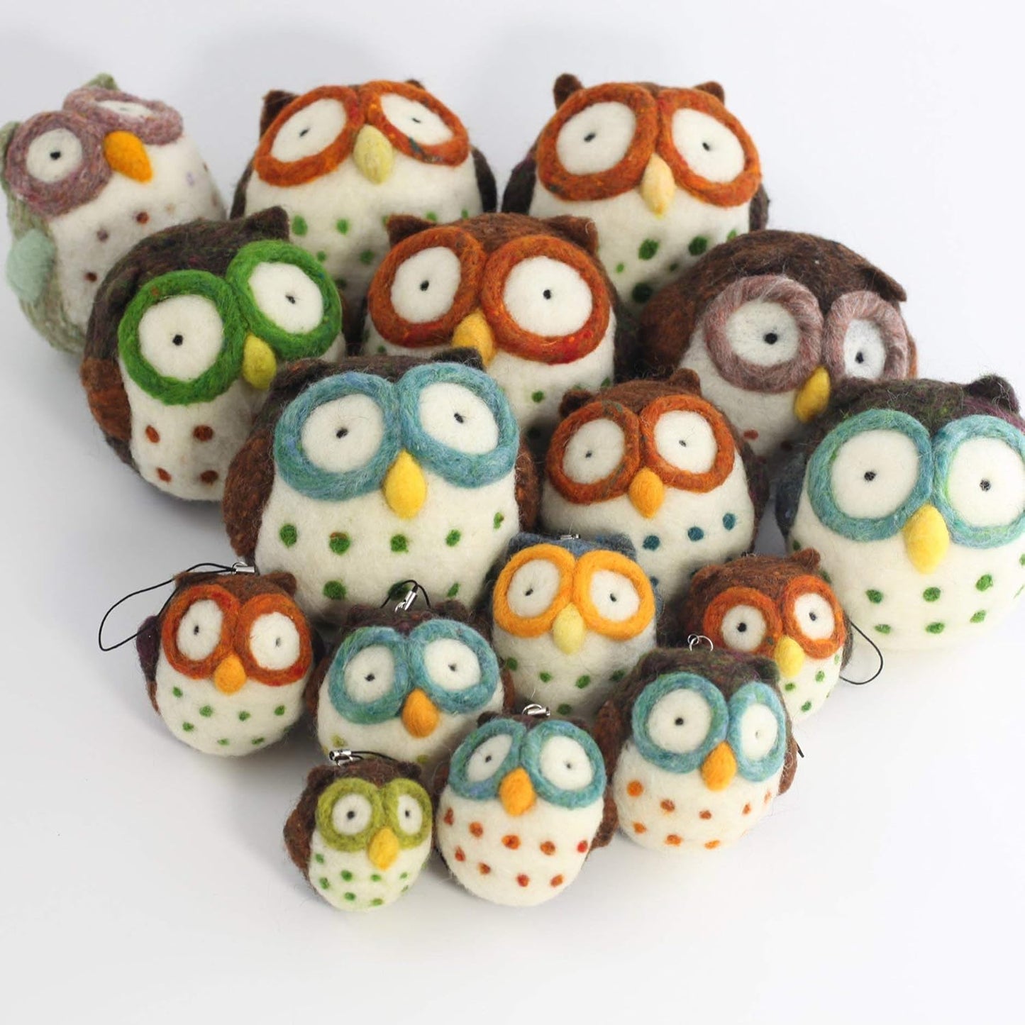 Woolbuddy Needle Felting Wool, Natural Handmade Wool Roving, 6 Vibrant Colors with Instructions (Wool Bag Summer)