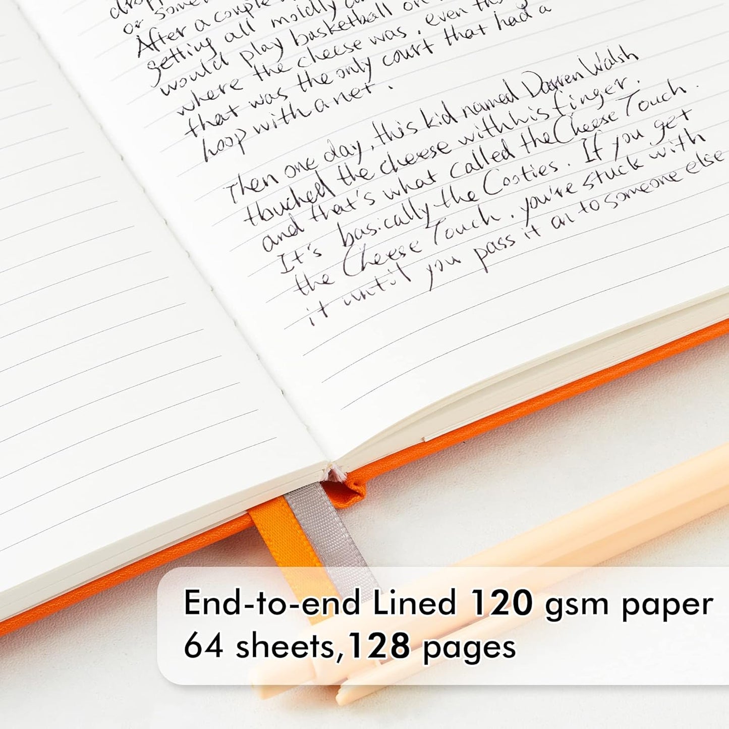 feela Journal Notebook Bulk for School, Hardcover Business Classic Ruled Lined Journals with Pen Holder for Work Office Journaling, with 5 Black Pens, 120 GSM, 5.1”x8.3”, 5 Pack, A5, Solid Colors