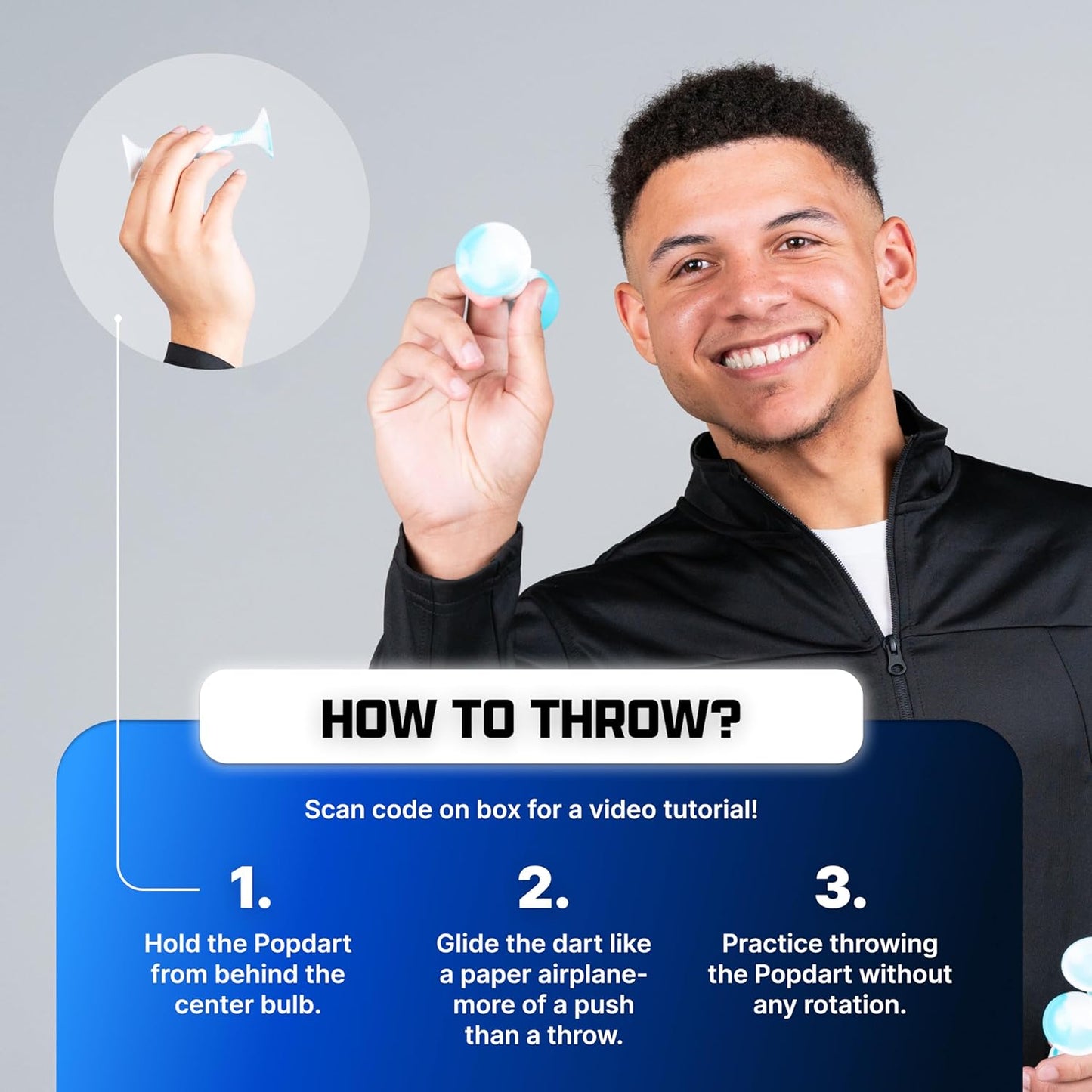 Popdarts PRO Pack Game Set (Halloween) - Indoor, Outdoor Suction Cup Throwing Game - Competition with a POP