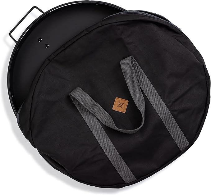 Barebones Cowboy Grill Charcoal Tray Carry Bag - Outdoor Grill Accessory, Easy Storage for Fire Pit