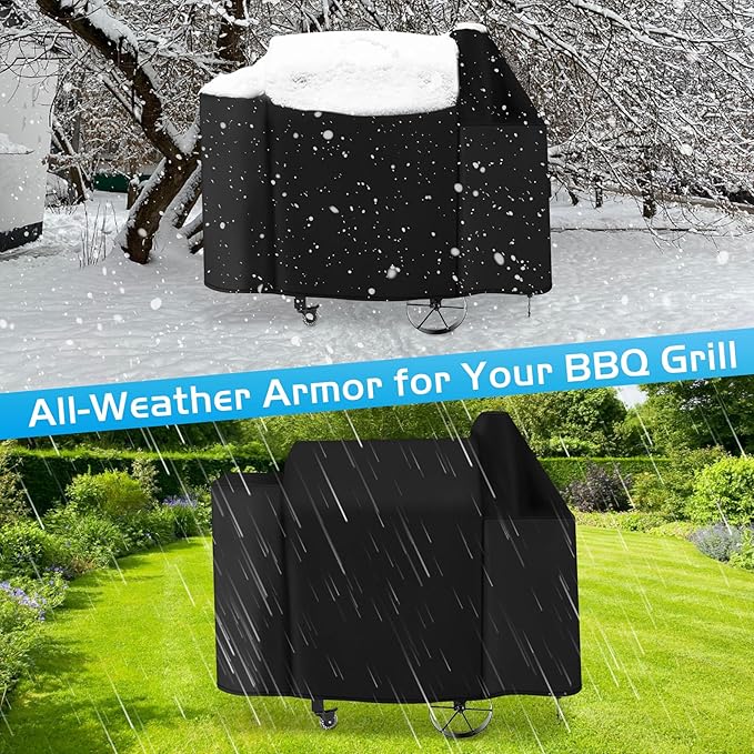 Grill Cover for Pit Boss Pro Series 850 820 Smoker Accessory 73041 Pitboss 820D 820FB 820D3 820SC 820PS1 Competition Sportsman Wood Pellet Grill Parts for Z Grill 700 Series