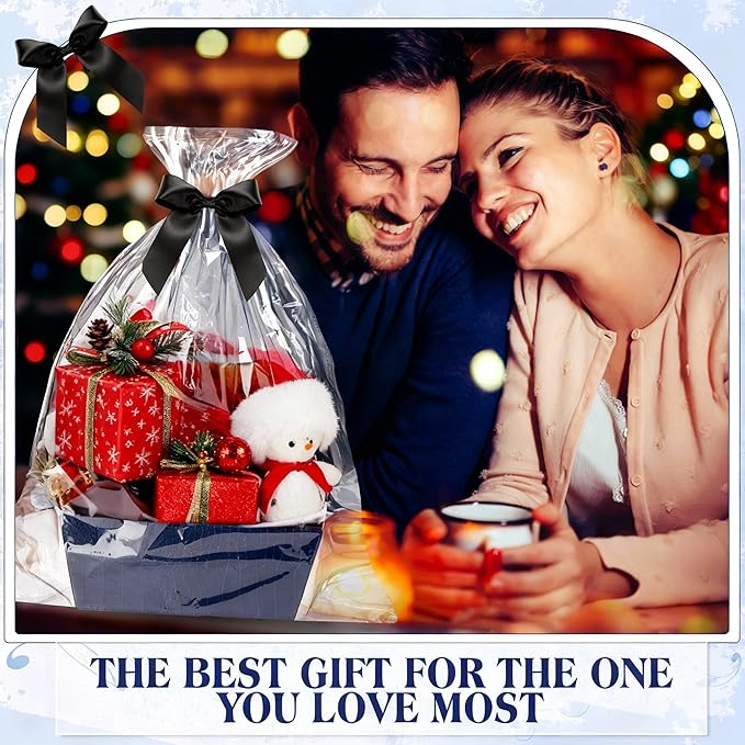 Wonderjune 20 Pcs Valentines Day Gift Baskets Empty To Fill Baskets For Gifts Empty With Gift Bag Bow Valentines Gifts Storage Basket Bulk for Wedding Party Wrapping(Royal Blue)