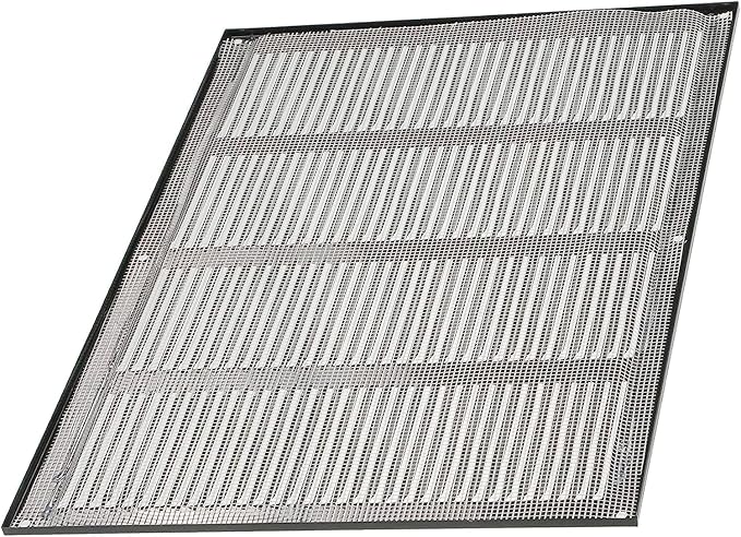Repa Market 2-Pack Air Vent Cover 16x12 Inch (Outer Dimensions) Black Galvanized Steel Louvered Grill Cover with Mesh Screen/Wall or Ceiling Vent/HVAC Register for Indoor and Outdoor Ventilation