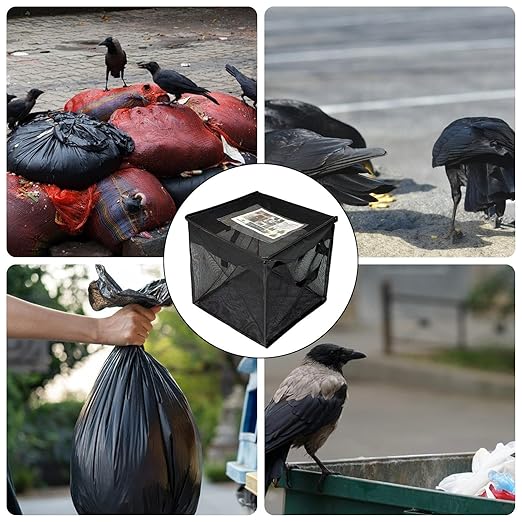 Outdoor Garbage Can - Large 125l Foldable Trash Container, Sturdy Lid Wastebasket, Multipurpose Recycling Bin, Sturdy Heavy Duty Design, Perfect Lawn Patio Kitchen Bathroom Garage Rv Use