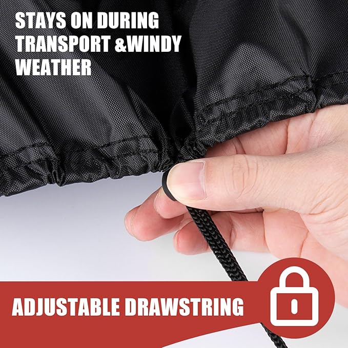 Pizza Oven Cover compatible with Cuisinart CPZ-120 Indoor Pizza Oven,Waterproof Pizza Oven Indoor Outdoor Covers - 19"L x 17.5"W x 11"H,Black