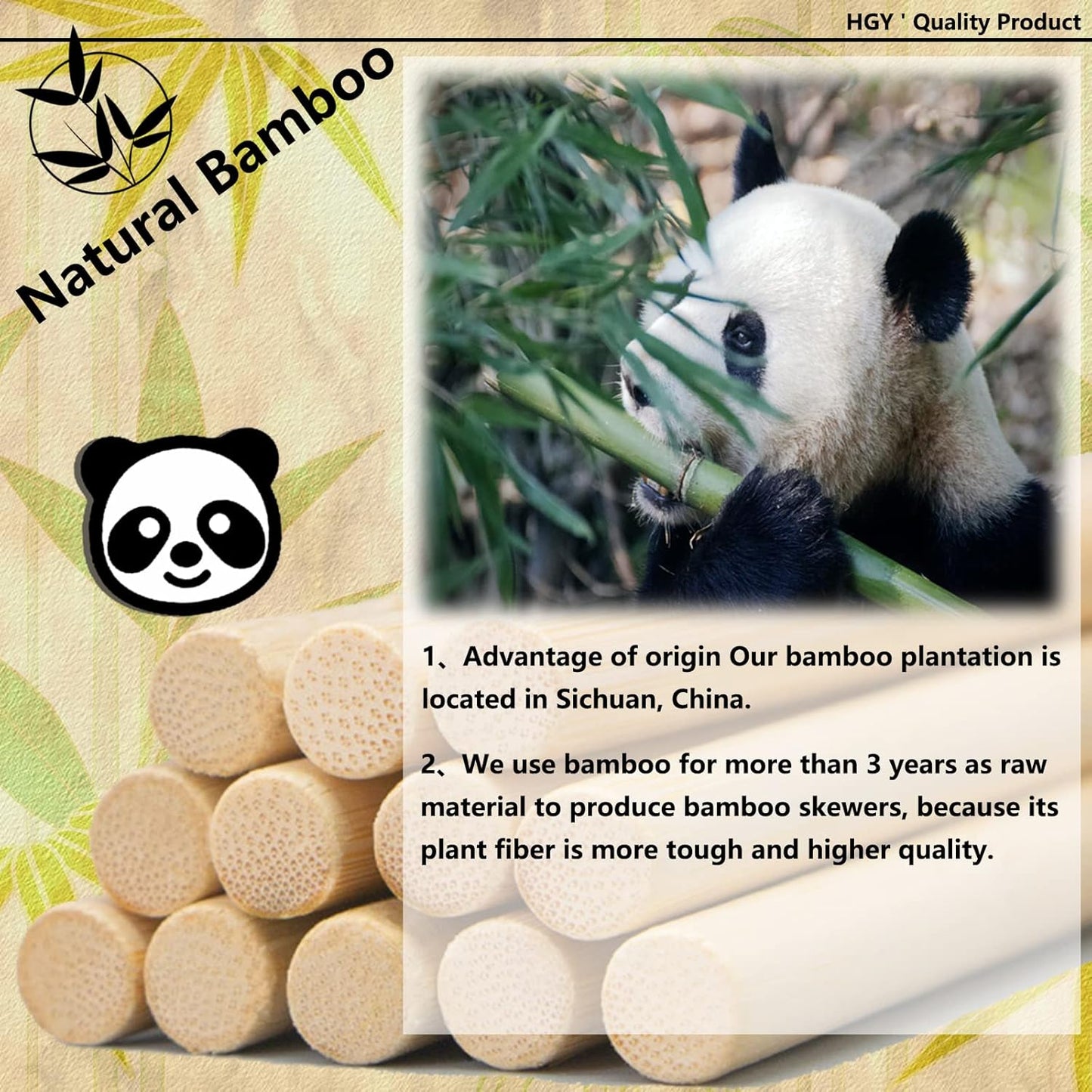 1/2 x 17.5 Inch 10 PCS Dowel Rods Wood Sticks Wooden Dowel Rods - Unfinished Bamboo Sticks - for Crafts and DIYers