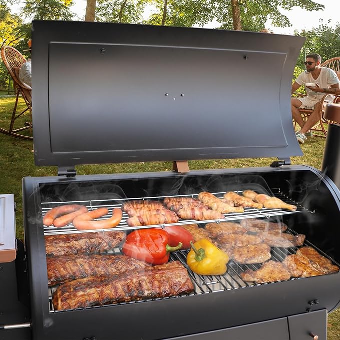 Warming Rack for Pit Boss 1000/1100/1150 Series Pellet Grill Upper Cooking Grate for Pit Boss Austin XL,Rancher XL Series Wood Pellet Smoker Grill Replacement Parts Holding Grilling BBQ Accessory