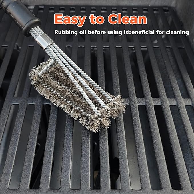 QuliMetal 19.5" Grill Grates for Weber Genesis 300 Series, Genesis E310 E320 E330 S310 S320 S330, Replacement Parts for Weber 7524,7528, Cast Iron Grill Grates