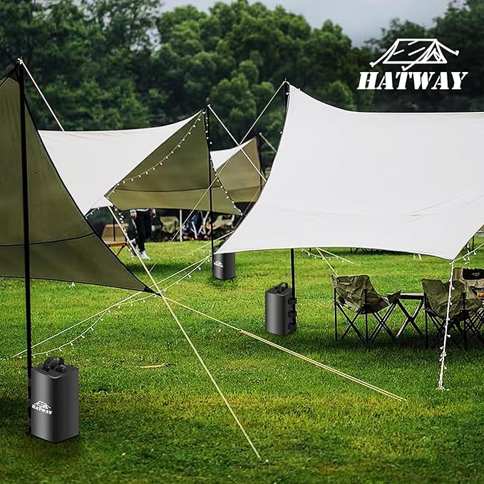 Canopy Water Weight Bag,88 LBS Water Tent Weights Set of 4 Leg Weights for Pop Up Canopy,Gazebo,Canopies,Tent-4 * 10L-Black