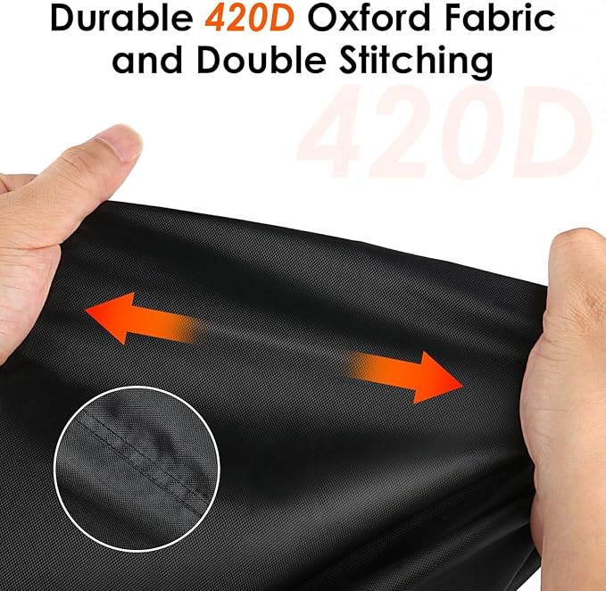 Patio Table Cover for Outdoor Tables, 74inch Heavy Duty Waterproof Table Cover for Buffet Table/Bar Tables/Prep Table/Grill Table/Cooler Cart/Dining Tables/Coffee Tables-74"L X 24"W X 45"H