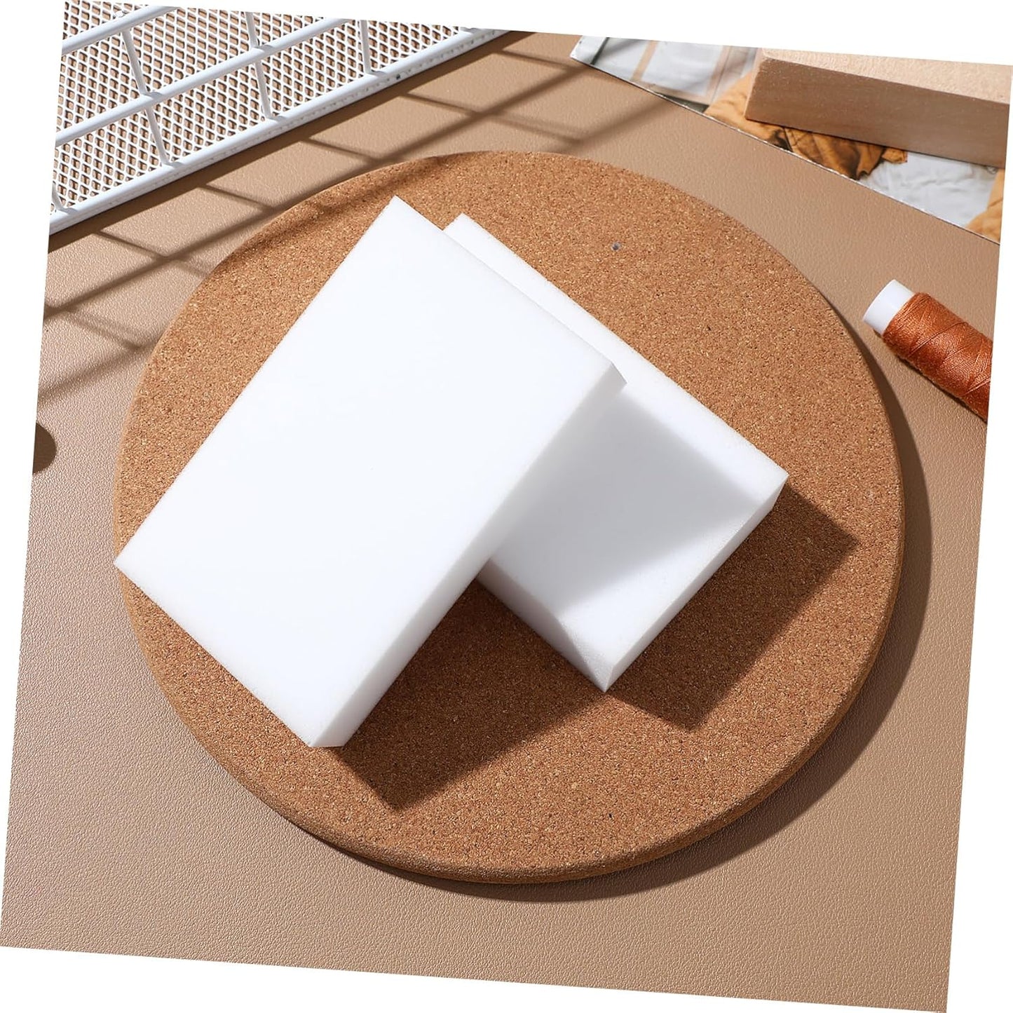 IWOWHERO 10pcs Sponge Block Cushion DIY Felting Sponges Soft Practical for Needle Felting Crafts