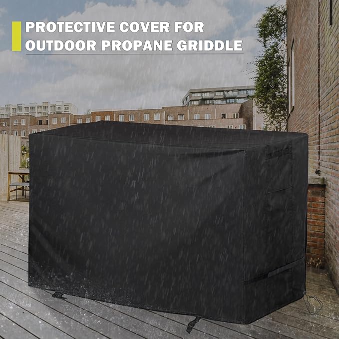 Griddle Cover for Blackstone ProSeries 4-Burner 36" Propane Griddle with Cabinet and Hood 2307, Flat Top Grill Cover for Blackstone Pro 4-Burner 36in Cabinet Grill W/Hood 2154