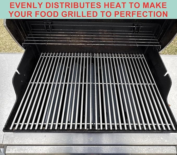 7620 Flavorizer Bars & 7528 Grill Grates for Weber Genesis 300 SER Gas Grill, Grill Parts for Webber Genesis E-310 S-310 E-320 S-320 E-330 S-330 EP-310 CEP-310 CEP-320 EP-320 CEP-330 EP-330