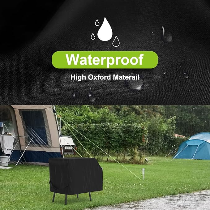 Griddle Cover for Blackstone 17" 22 Inch Griddle with Hood and Stand, 600D Heavy Duty Polyester Waterproof Griddle Cover for Blackstone 22"