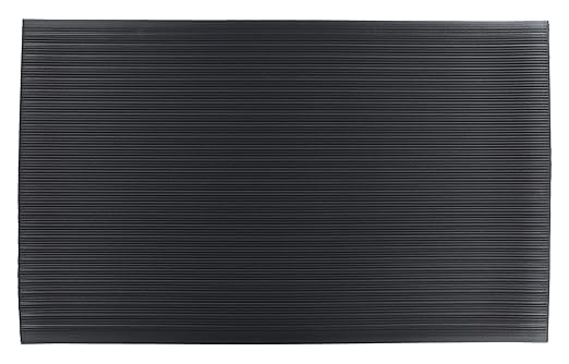 Guardian Air Step Anti-Fatigue Floor Mat, Vinyl, 27"x60", Gray, Reduces fatigue and discomfort, Can be easily cut to fit any space