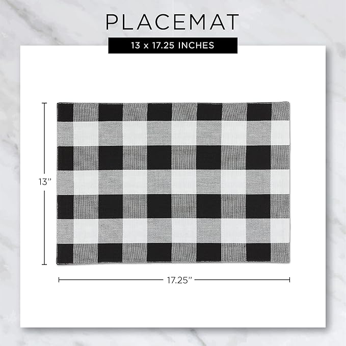 DII PVC Tabletop Collection Woven Indoor/Outdoor, Placemat Set, 13x17.25, Cinnamon, 6 Piece